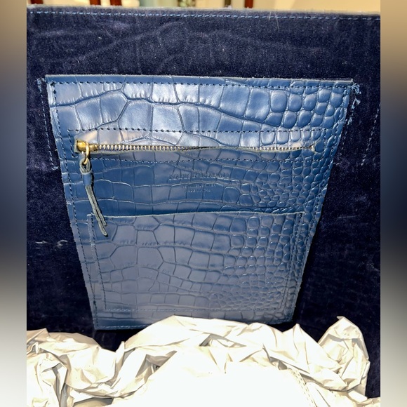 Mark & Graham Everyday Italian Croc-Embossed Tote - Picture 5 of 11